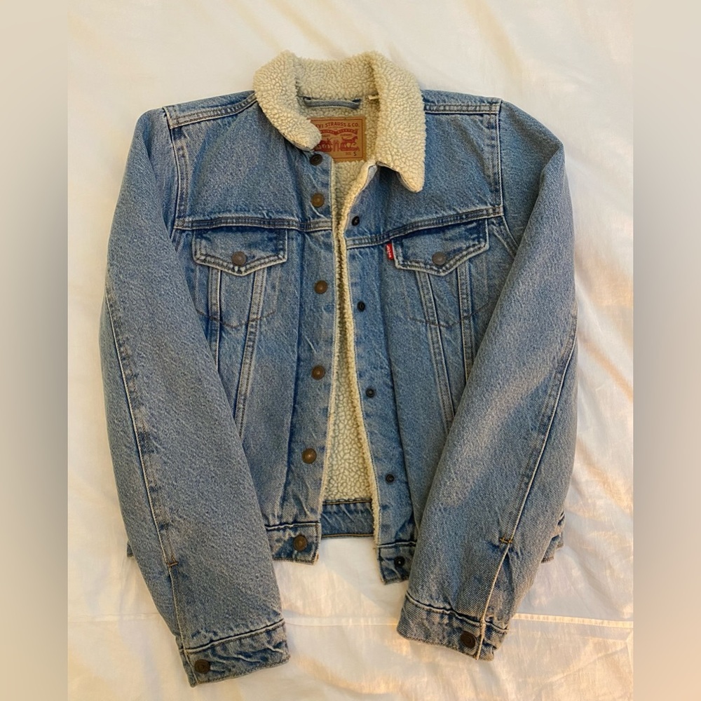 Levi’s Denim Sherpa Jacket